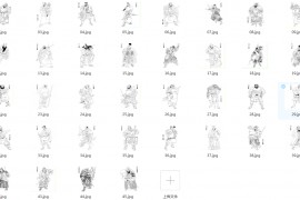 水滸傳人物工筆畫白描底稿圖片素材水滸傳白描人物素材彩圖可打印百度網盤下載學習